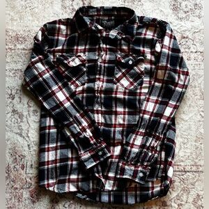 Retrofit Men’s Flannel Button-Up